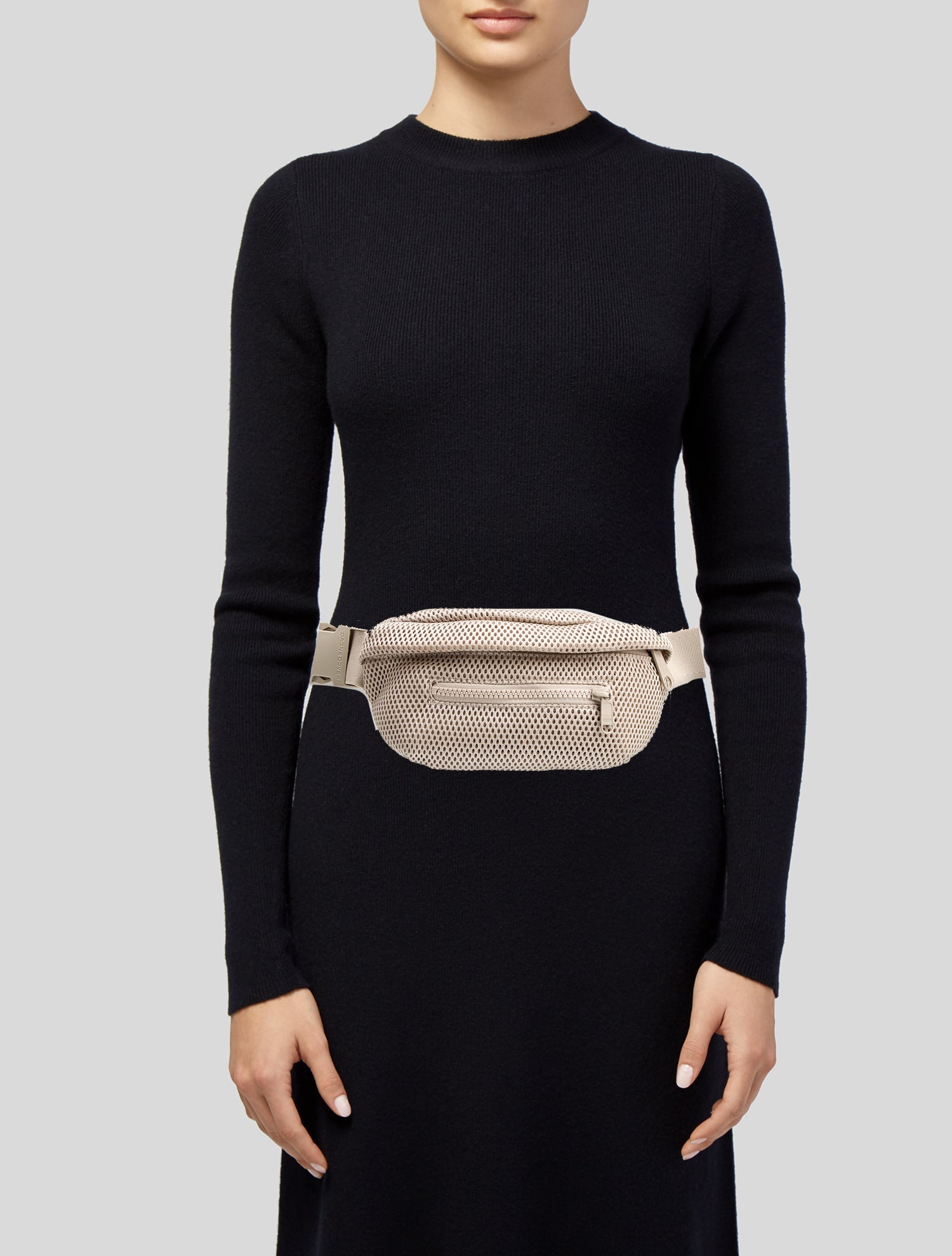 Dagne Dover Mesh Belt Bag