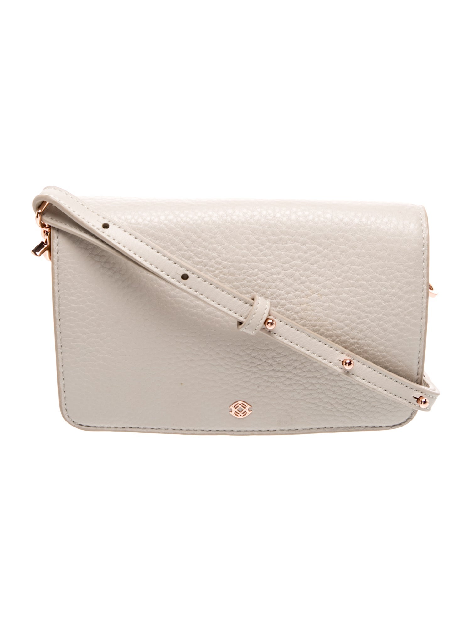 Dagne Dover Leather Crossbody Bag