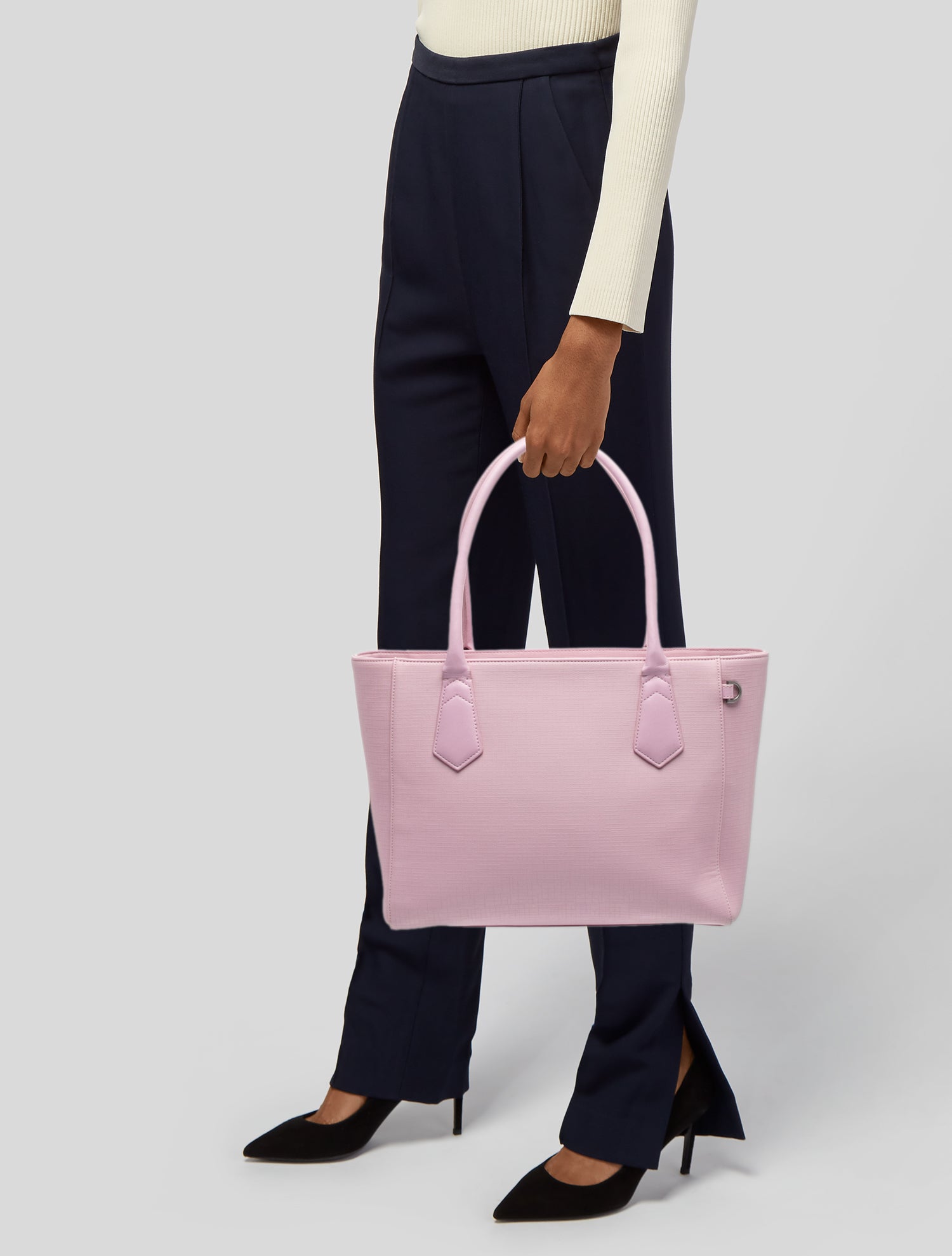 Dagne Dover Saffiano Leather Tote