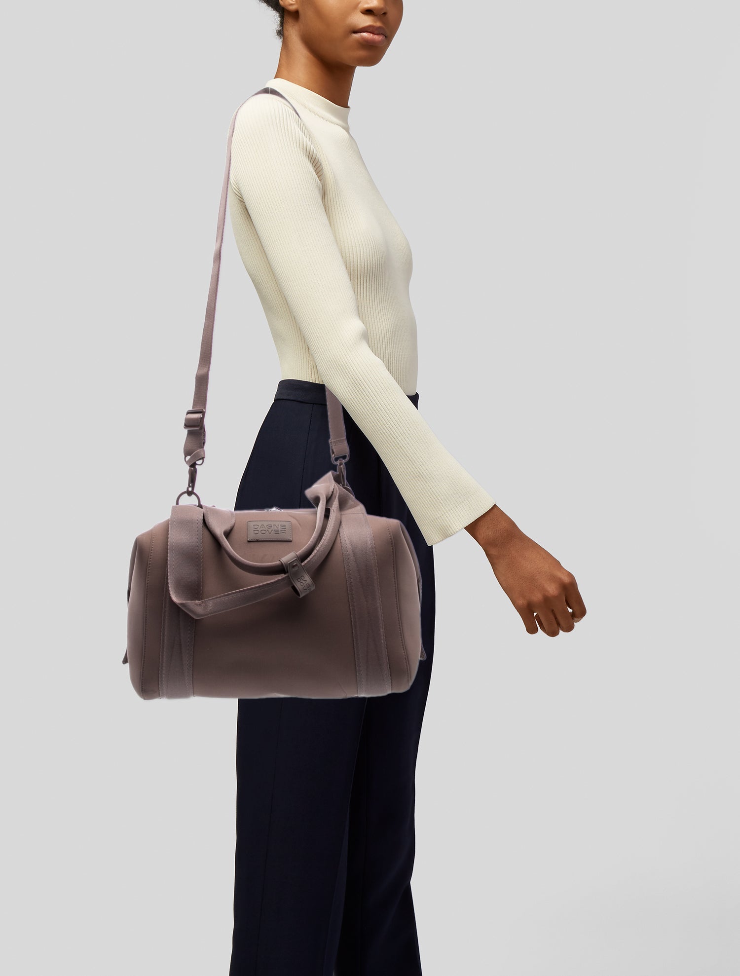 Dagne Dover Neoprene Messenger Bag w/ Tags