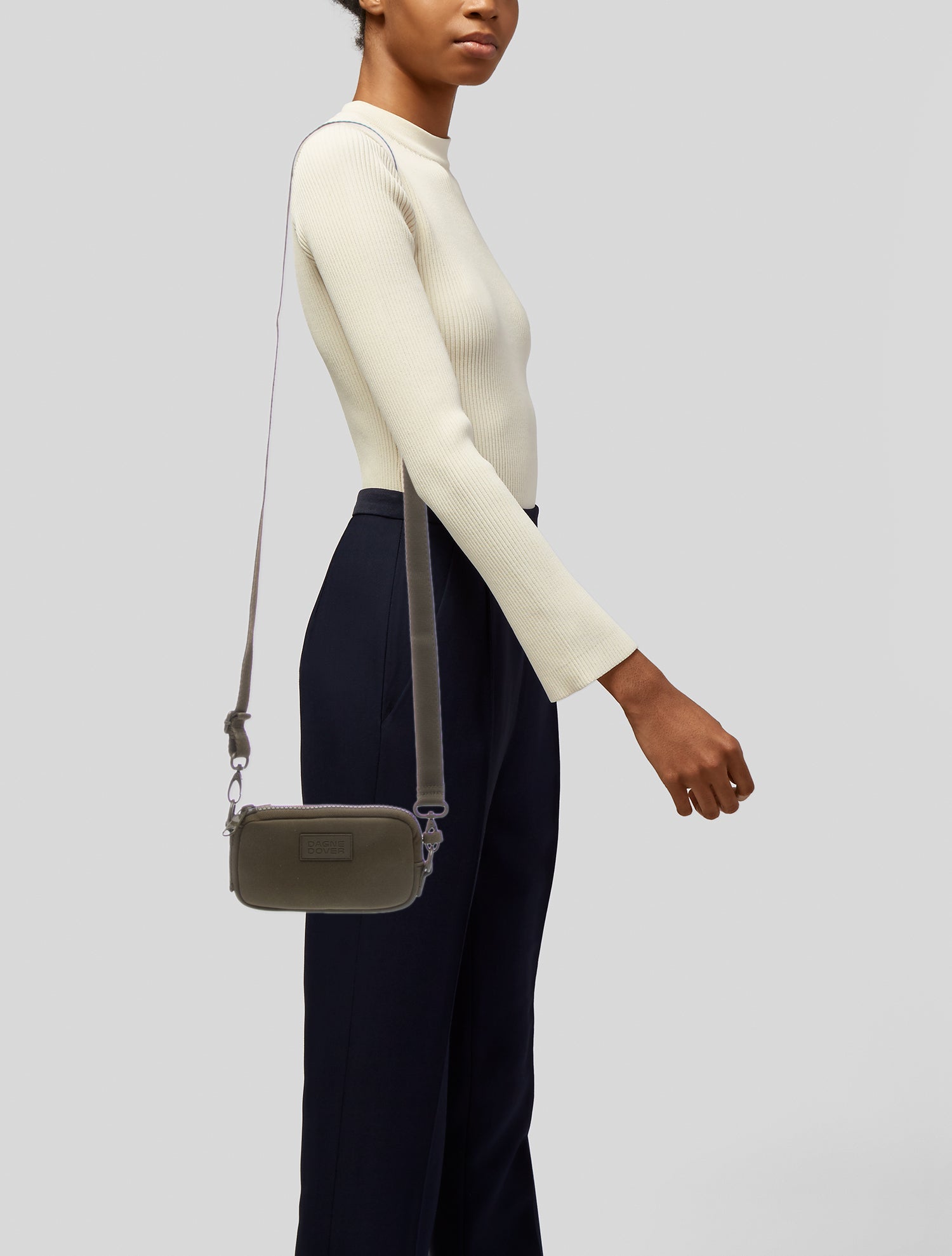 Dagne Dover Neoprene Crossbody Bag