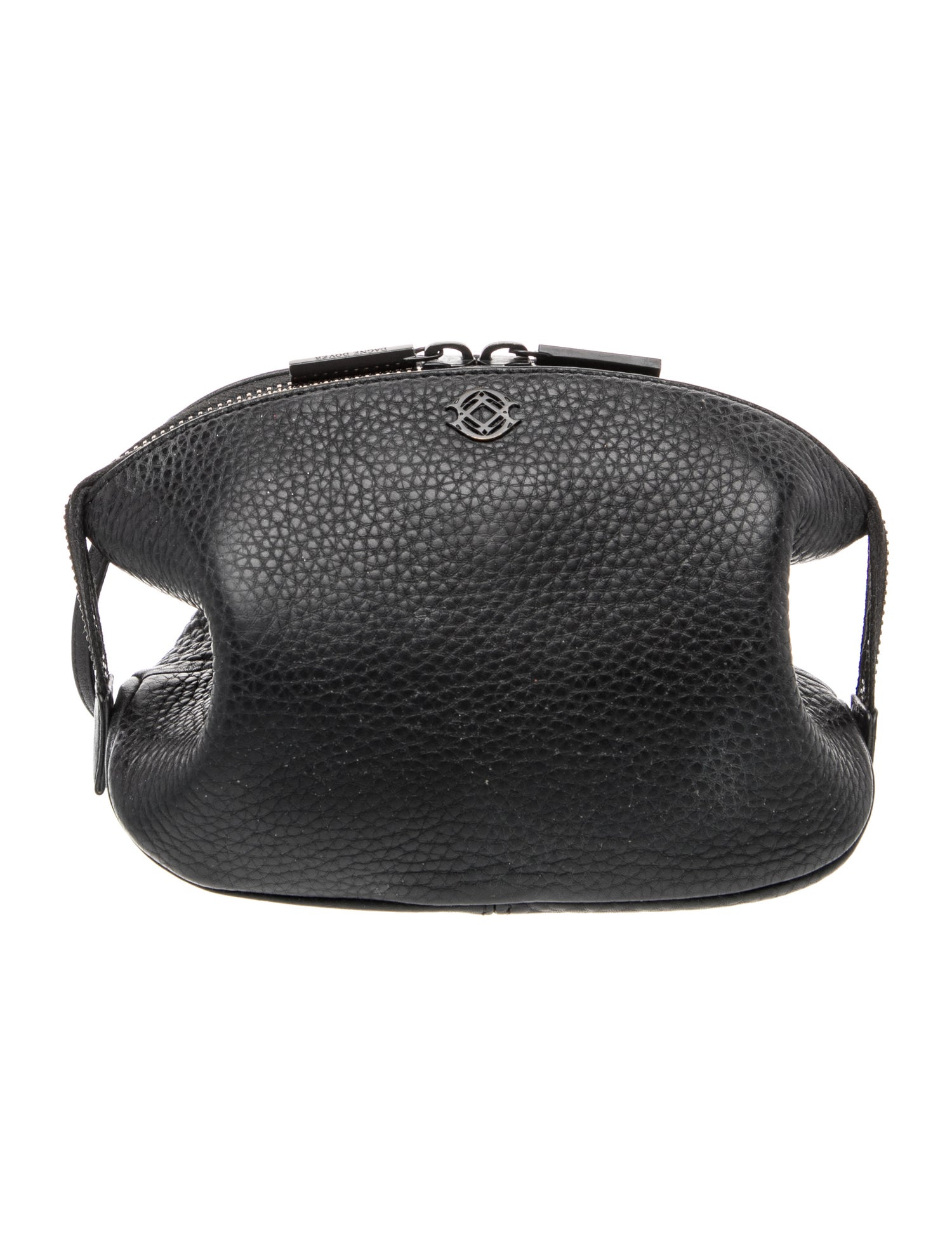 Dagne Dover Leather Clutch