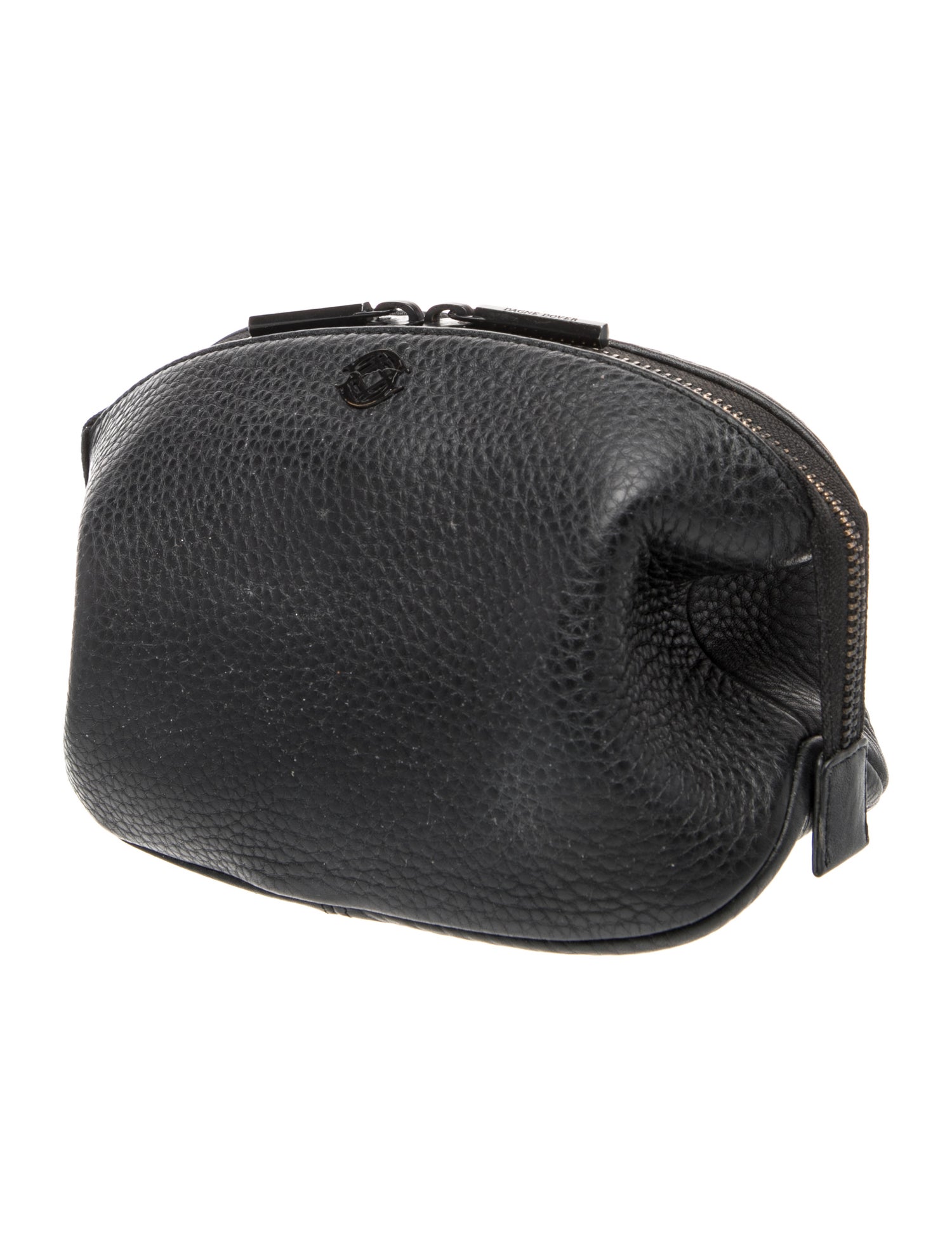 Dagne Dover Leather Clutch