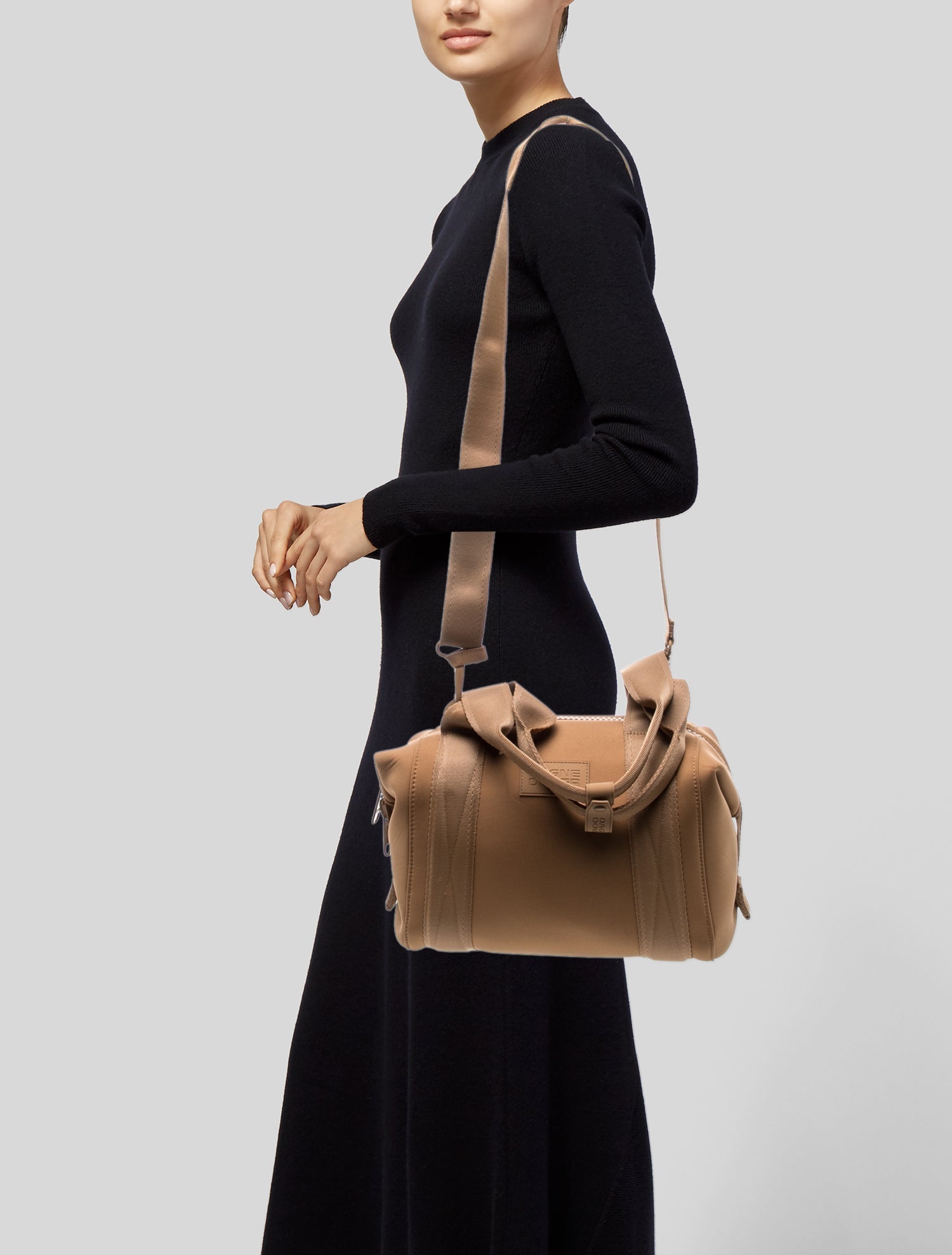 Dagne Dover Neoprene Top Handle Bag