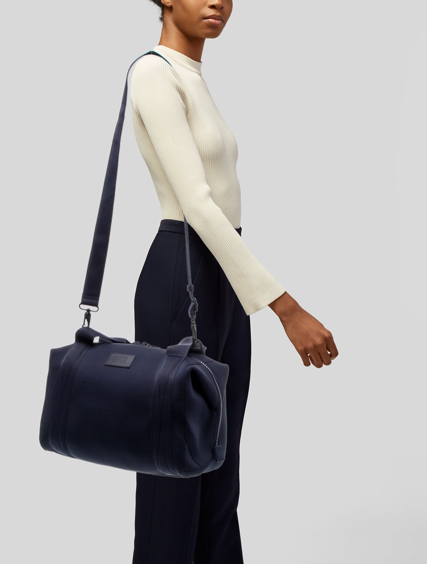 Dagne Dover Neoprene Messenger Bag