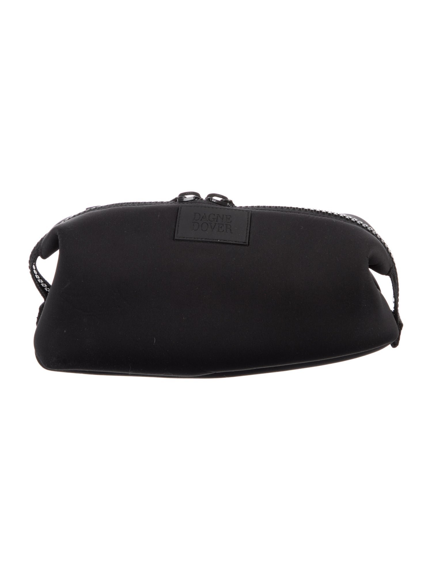 Dagne Dover Solid Logo Cosmetic Bag
