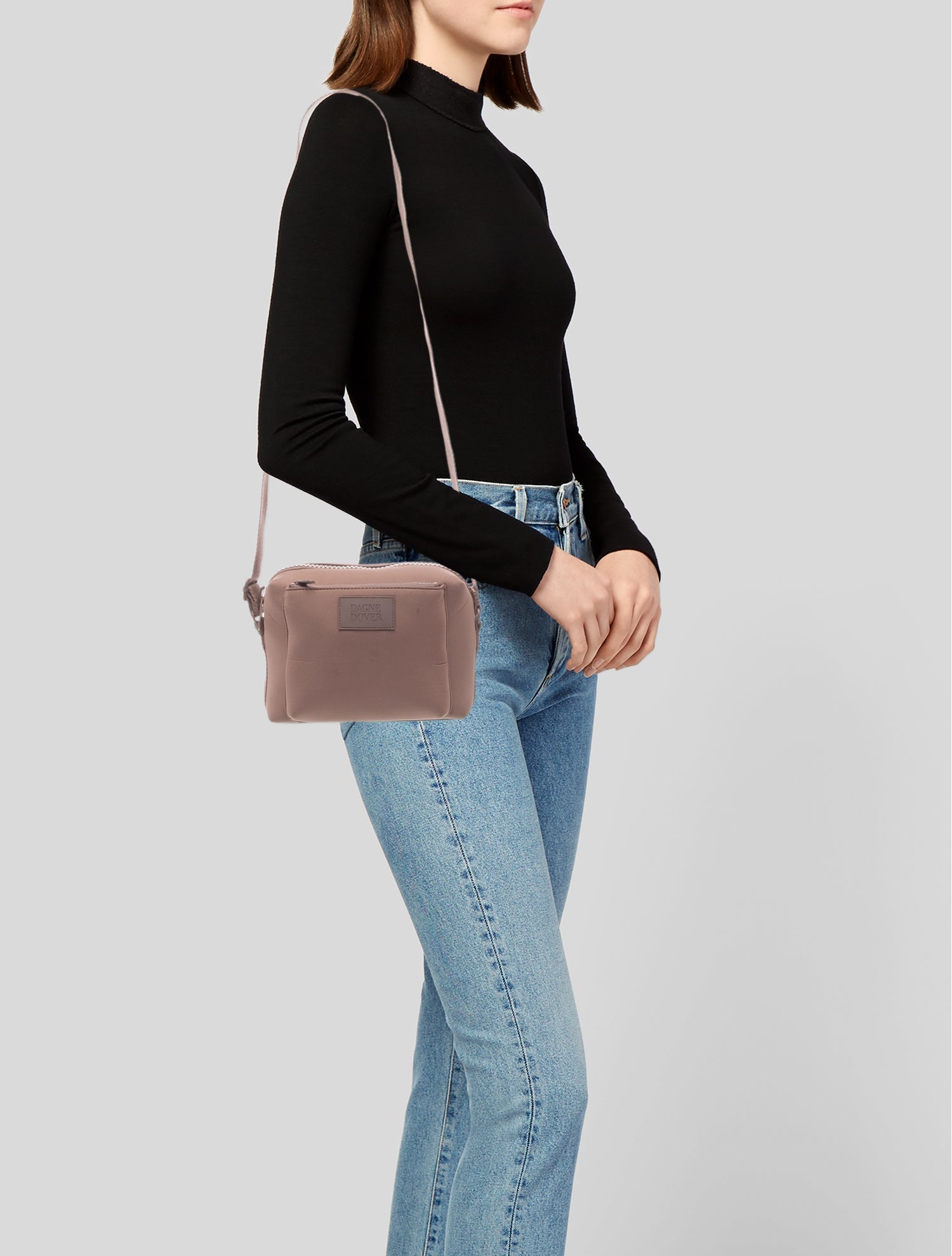 Dagne Dover Neoprene Crossbody Bag