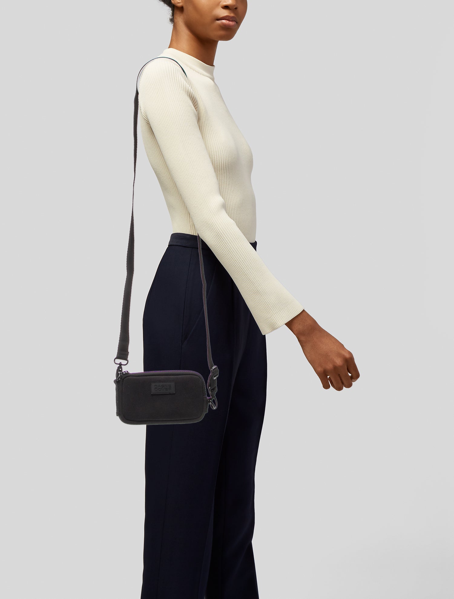 Dagne Dover Neoprene Crossbody Bag
