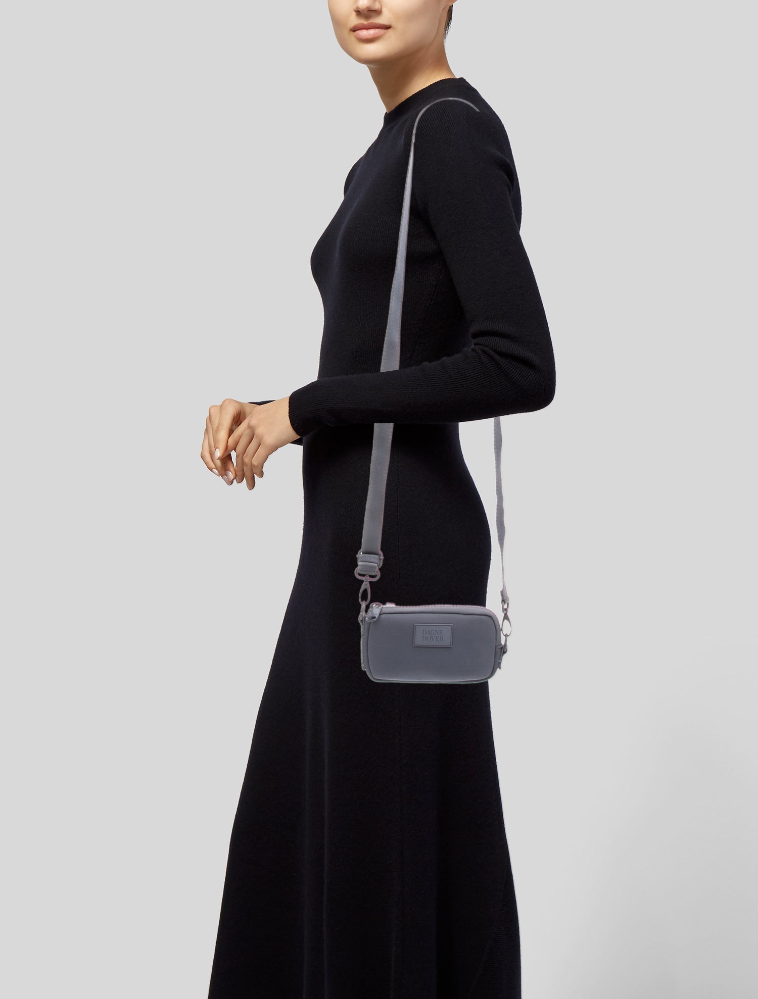 Dagne Dover Neoprene Crossbody Bag
