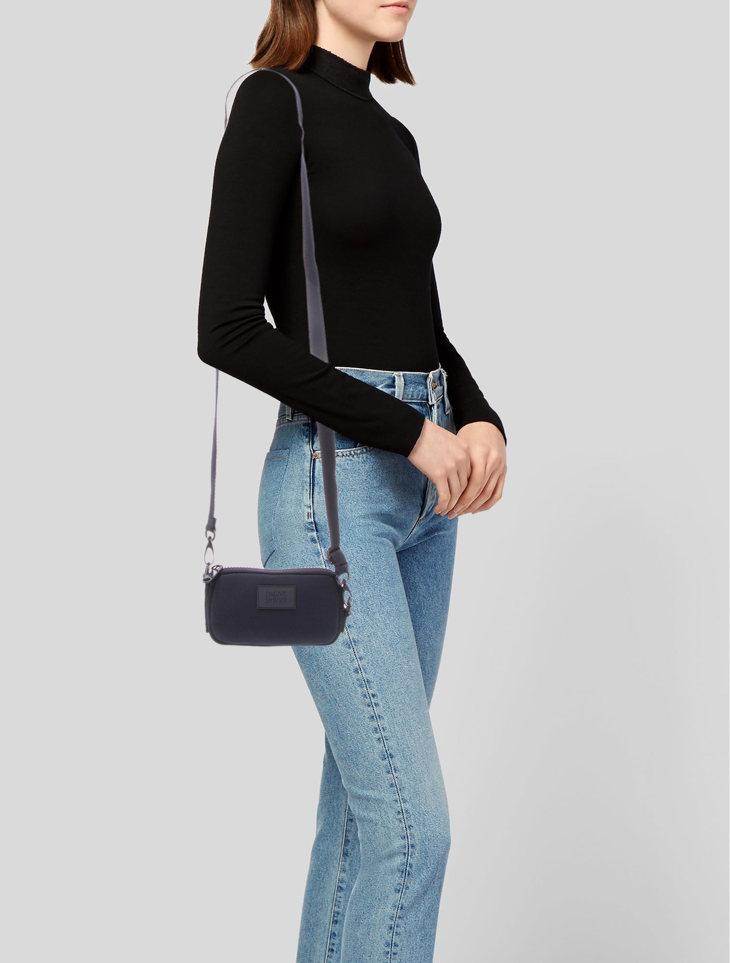 Dagne Dover Neoprene Crossbody Bag