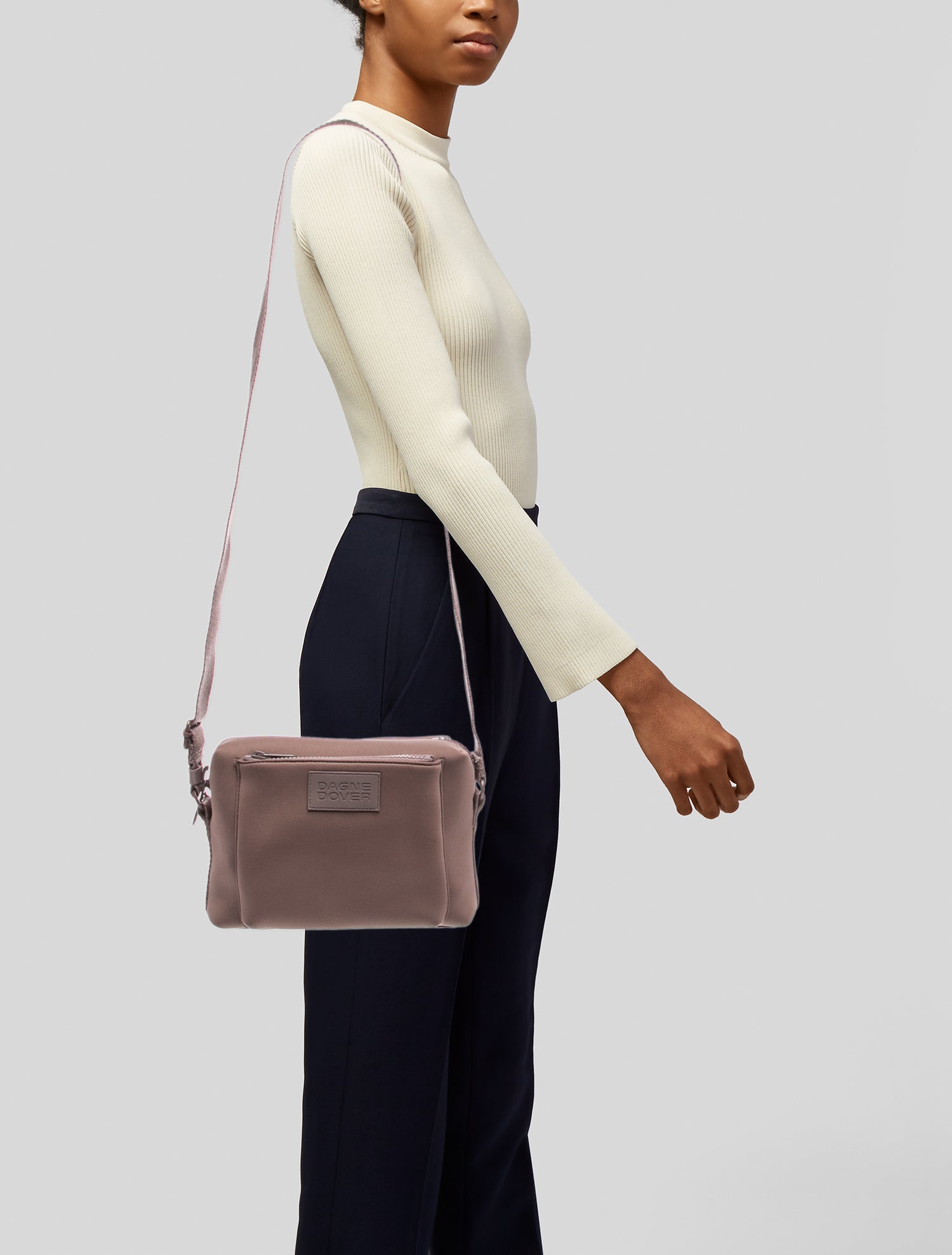 Dagne Dover Neoprene Crossbody Bag