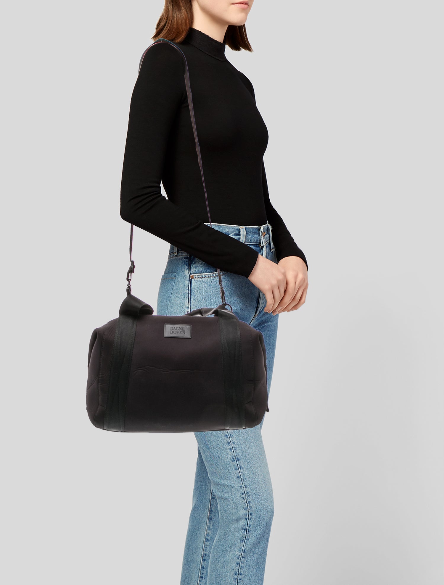 Dagne Dover Neoprene Messenger Bag