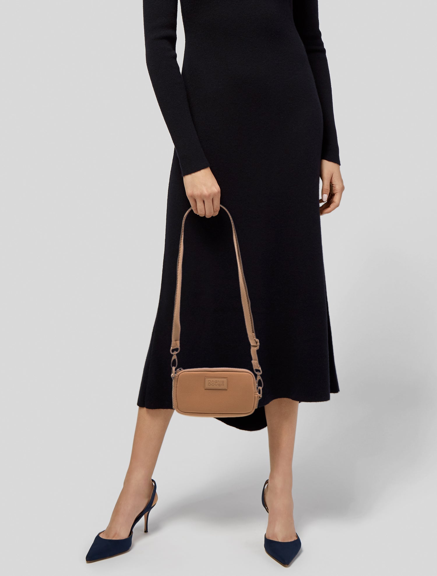 Dagne Dover Neoprene Crossbody Bag