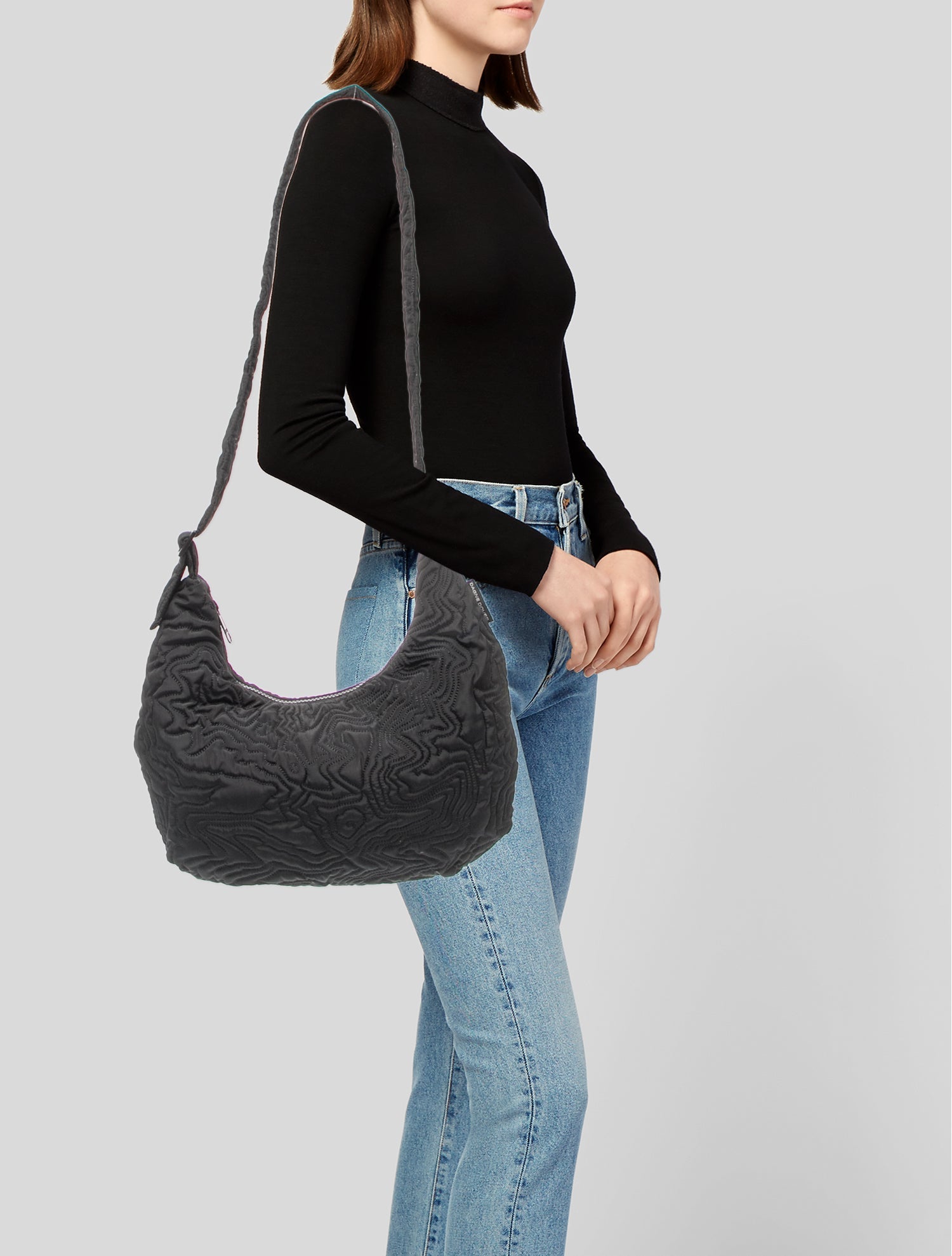 Dagne Dover Nylon Hobo
