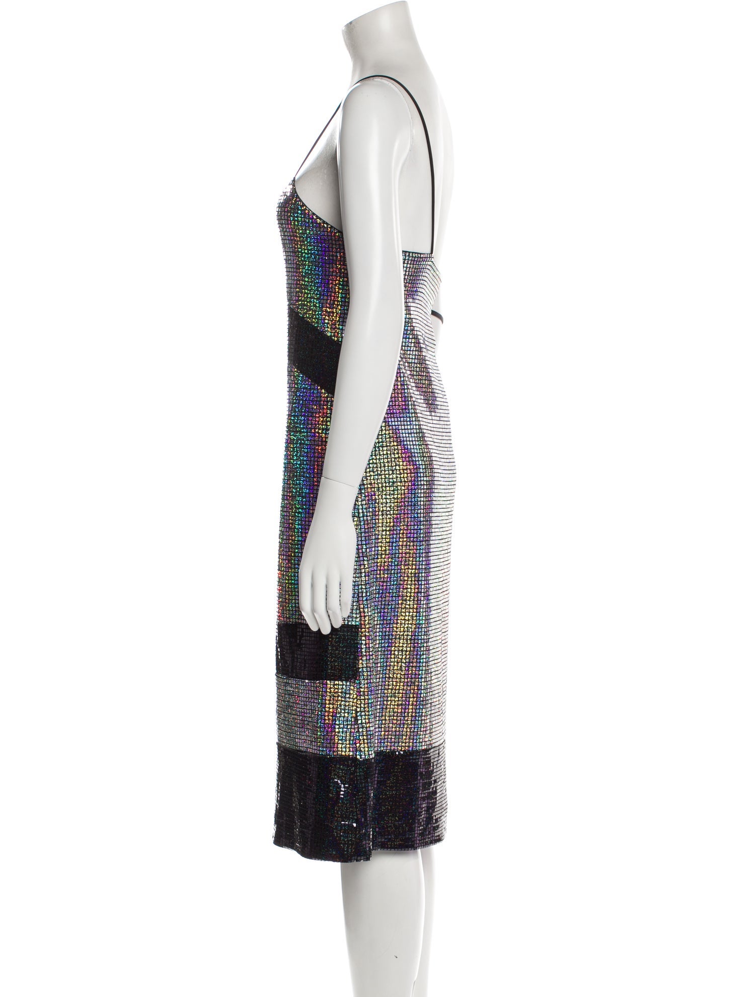 Dodo Bar Or Printed Midi Length Dress w/ Tags