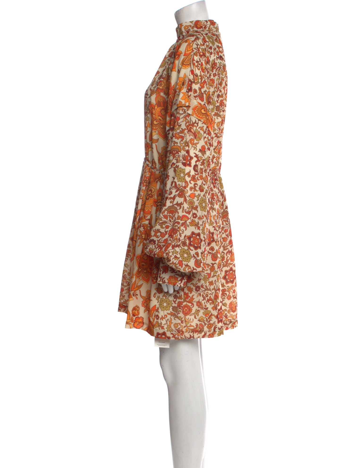 Dodo Bar Or Floral Print Mini Dress w/ Tags