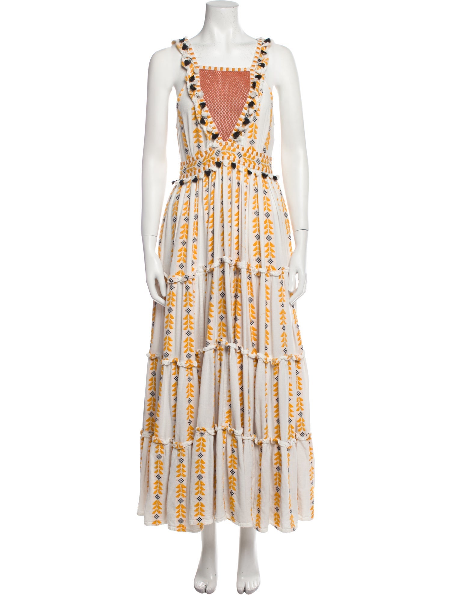 Dodo Bar Or Printed Long Dress