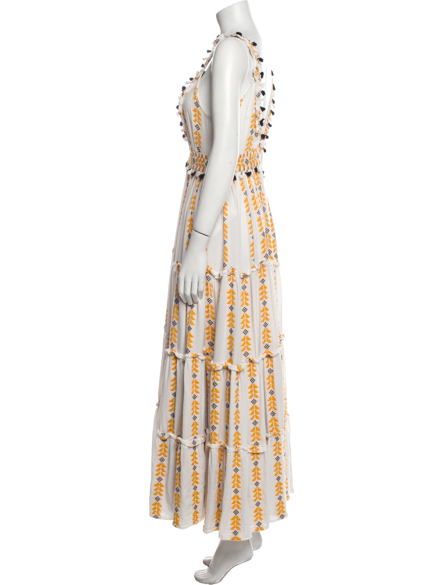 Dodo Bar Or Printed Long Dress