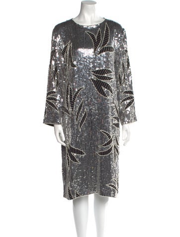 Dodo Bar Or Dresses Printed Midi Length Dress Us6, It42 | M