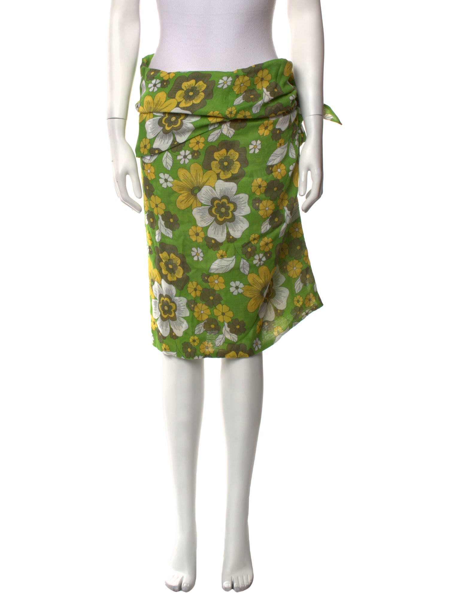 Dodo Bar Or Floral Print Midi Length Skirt