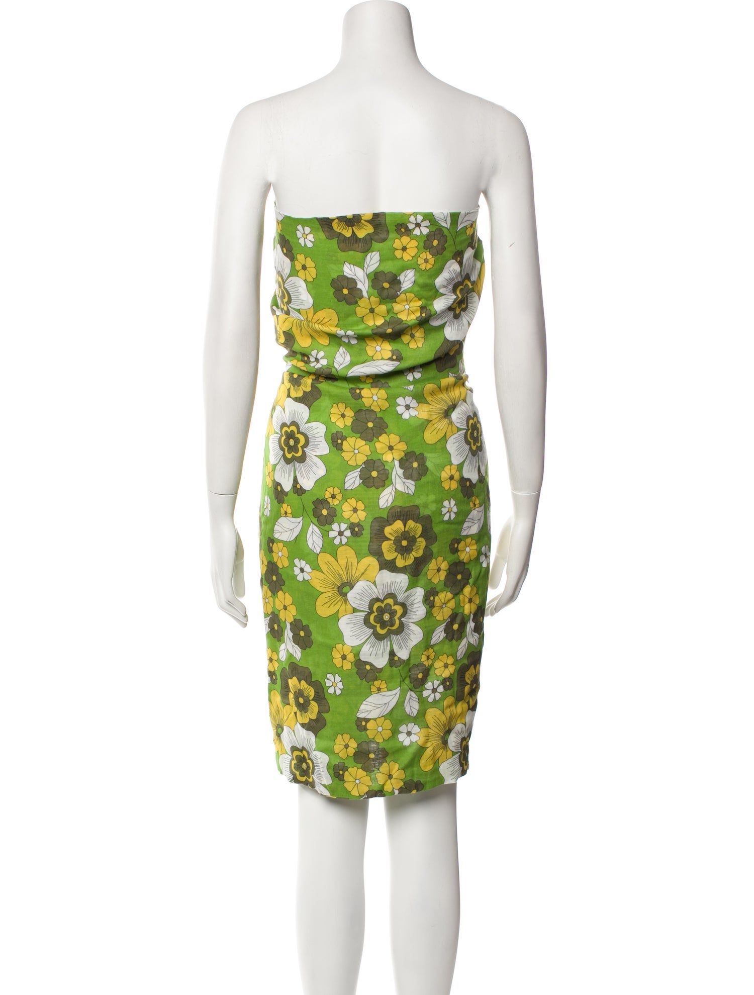 Dodo Bar Or Floral Print Mini Dress - Green Dresses, Clothing - WDDBR28905  | The RealReal