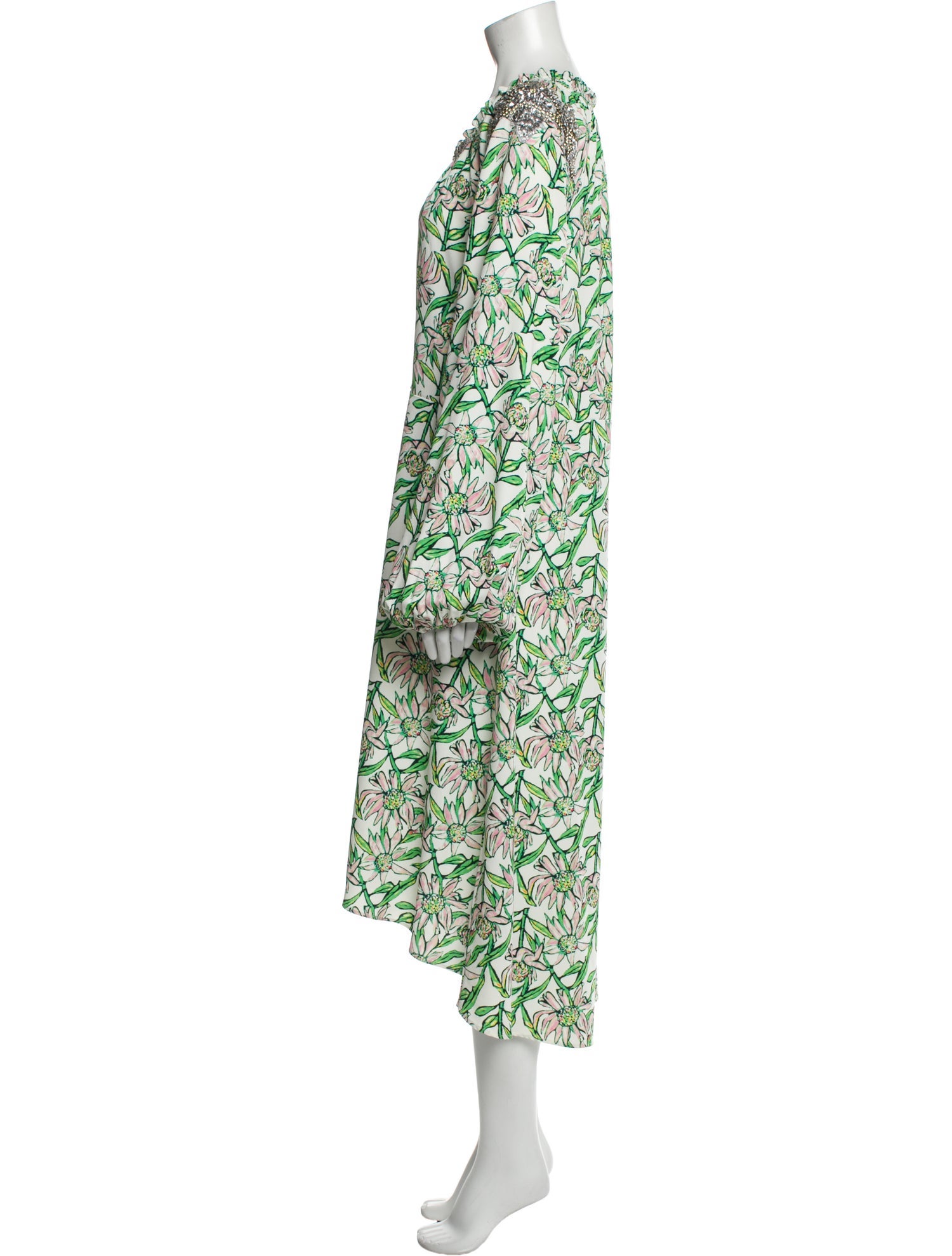 Dodo Bar Or Floral Print Long Dress