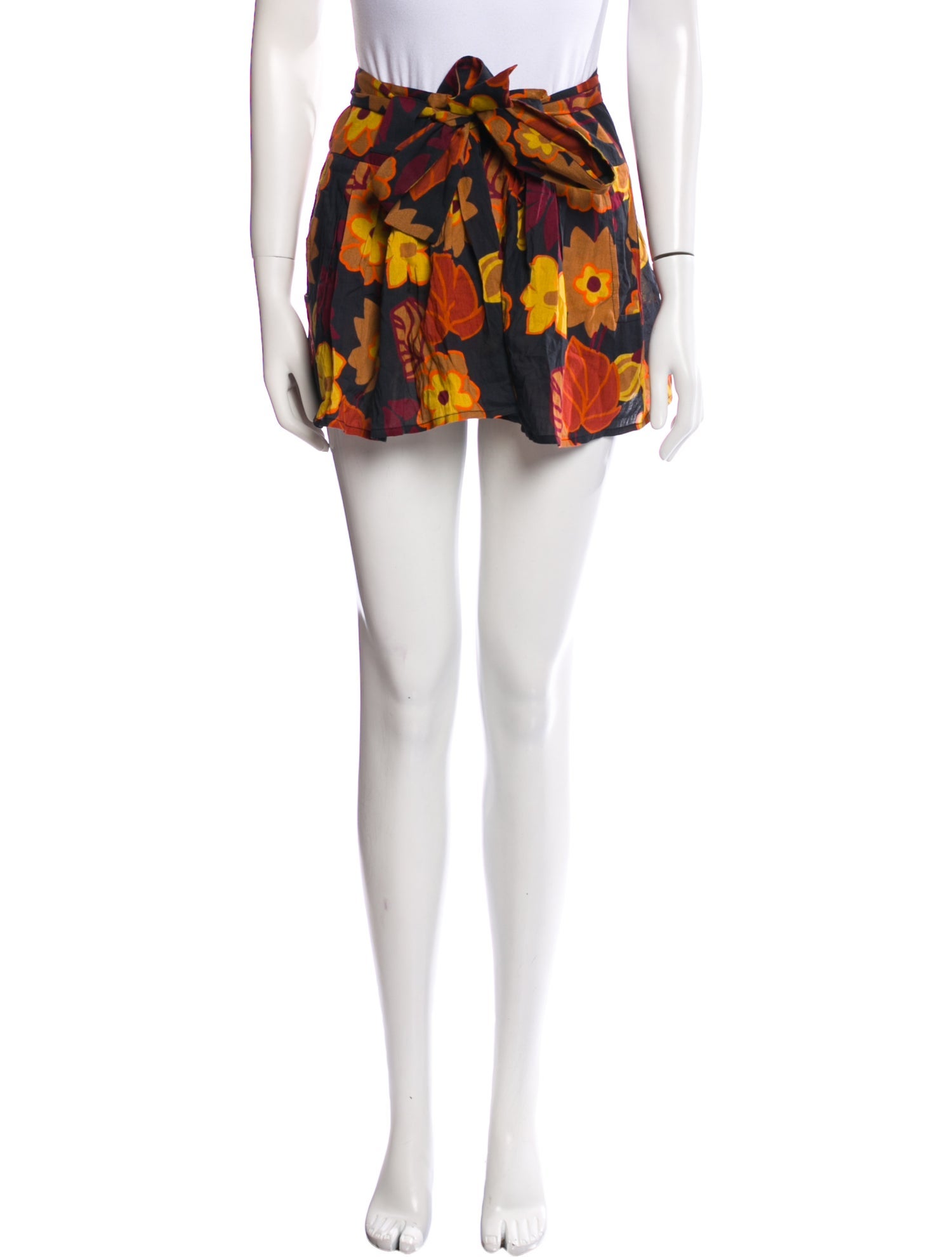 Dodo Bar Or Floral Print Mini Skirt