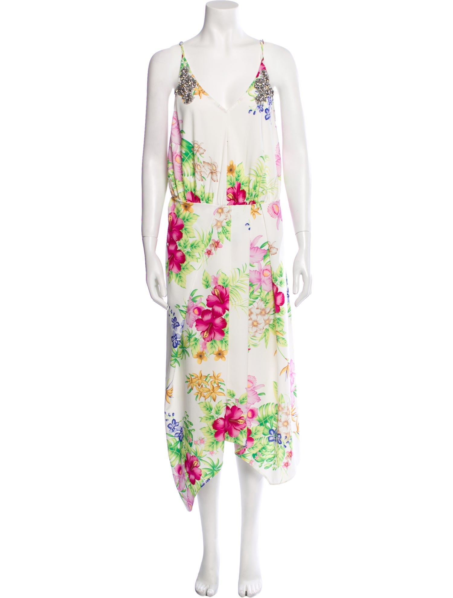 Dodo Bar Or Floral Print Long Dress