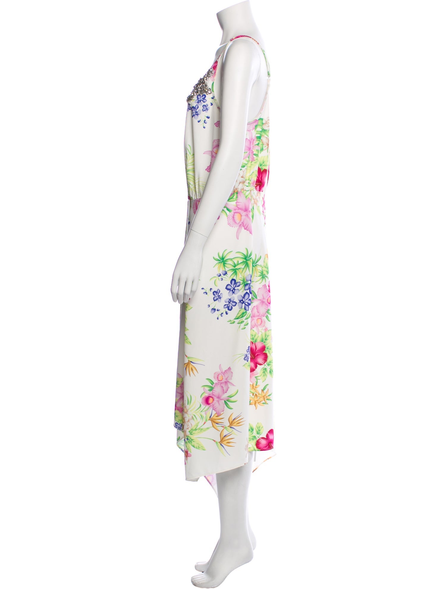 Dodo Bar Or Floral Print Long Dress