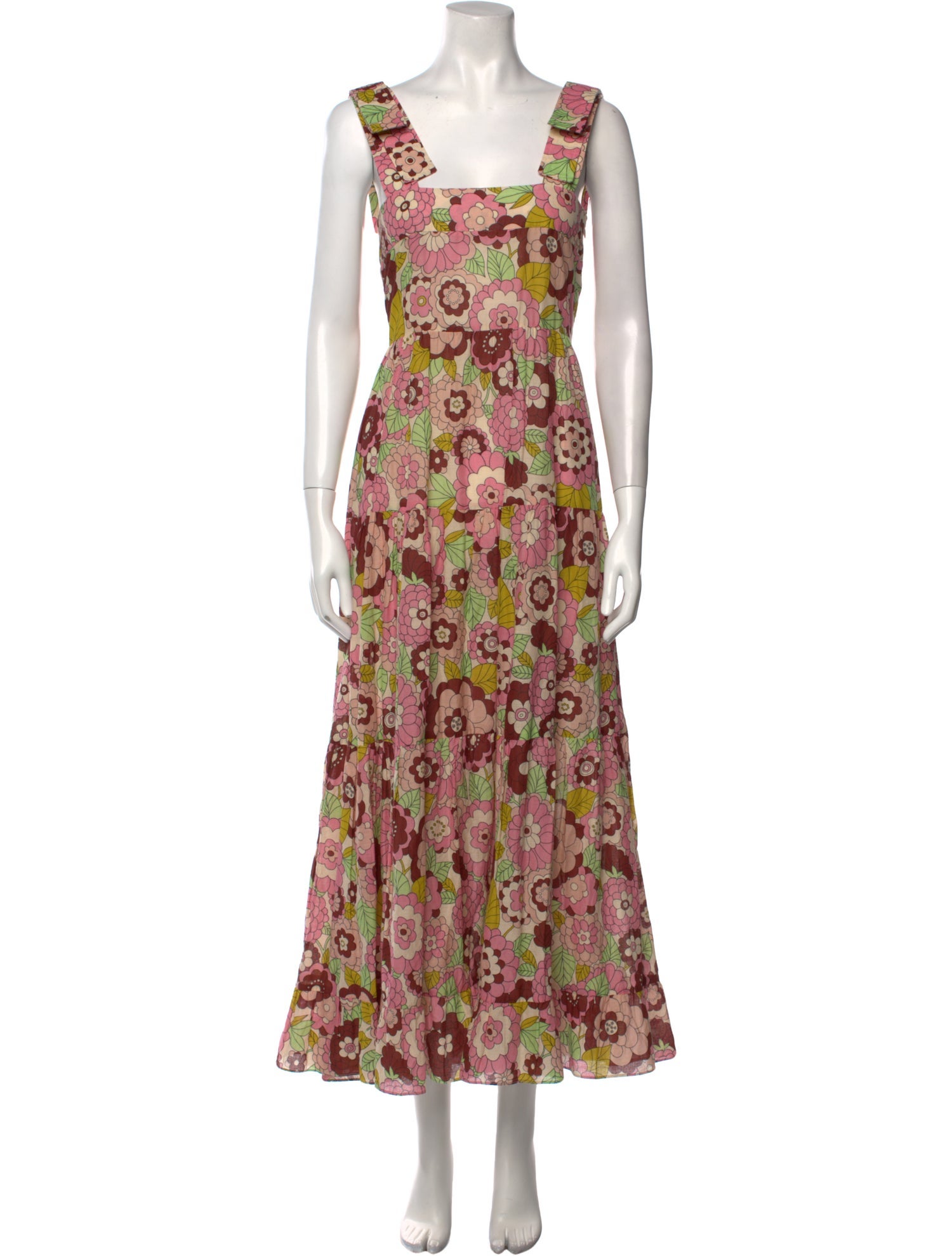 Dodo Bar Or Floral Print Long Dress