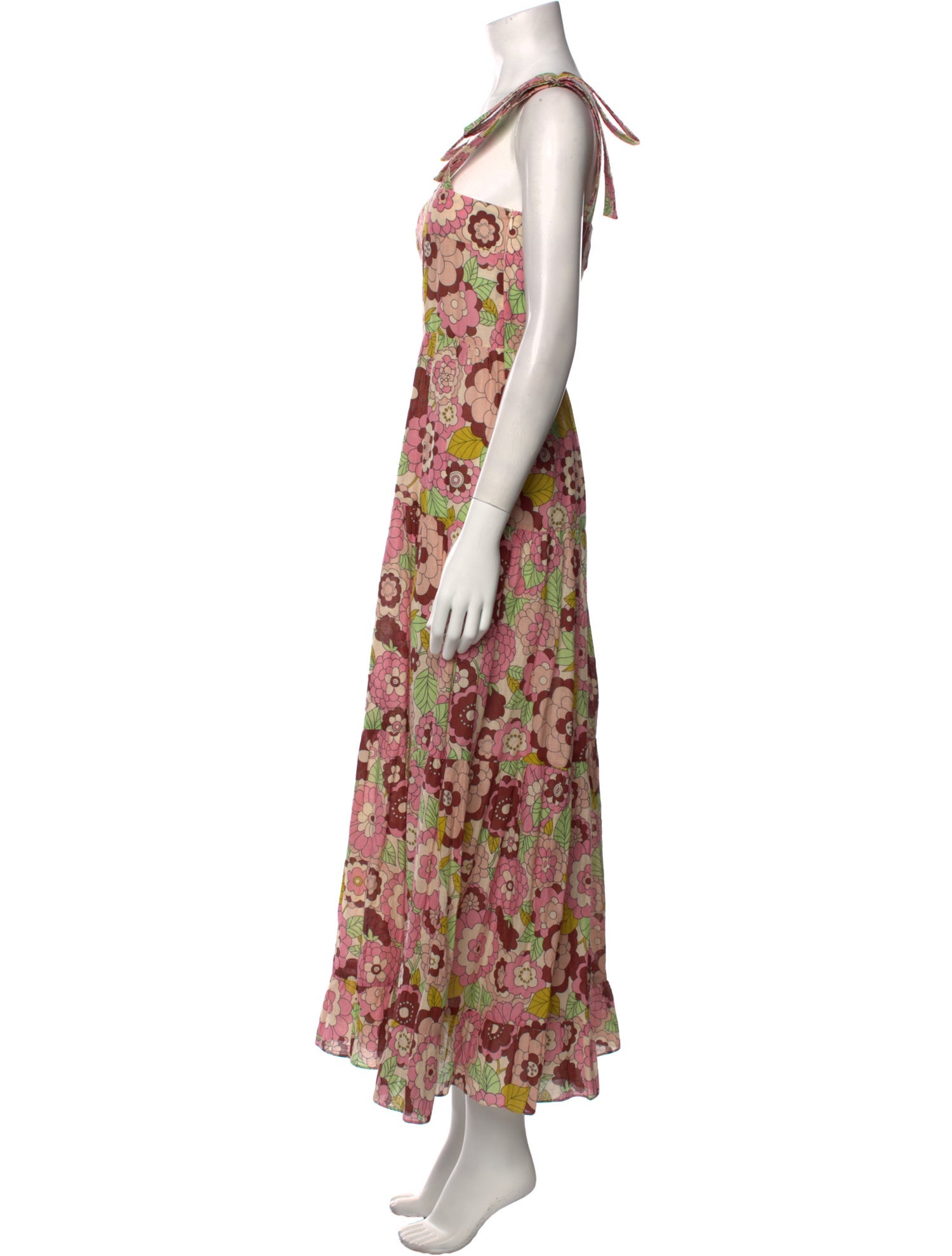 Dodo Bar Or Floral Print Long Dress