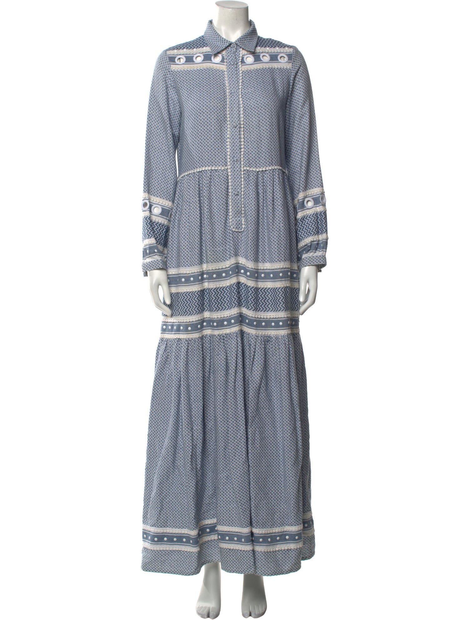 Dodo Bar Or Printed Long Dress