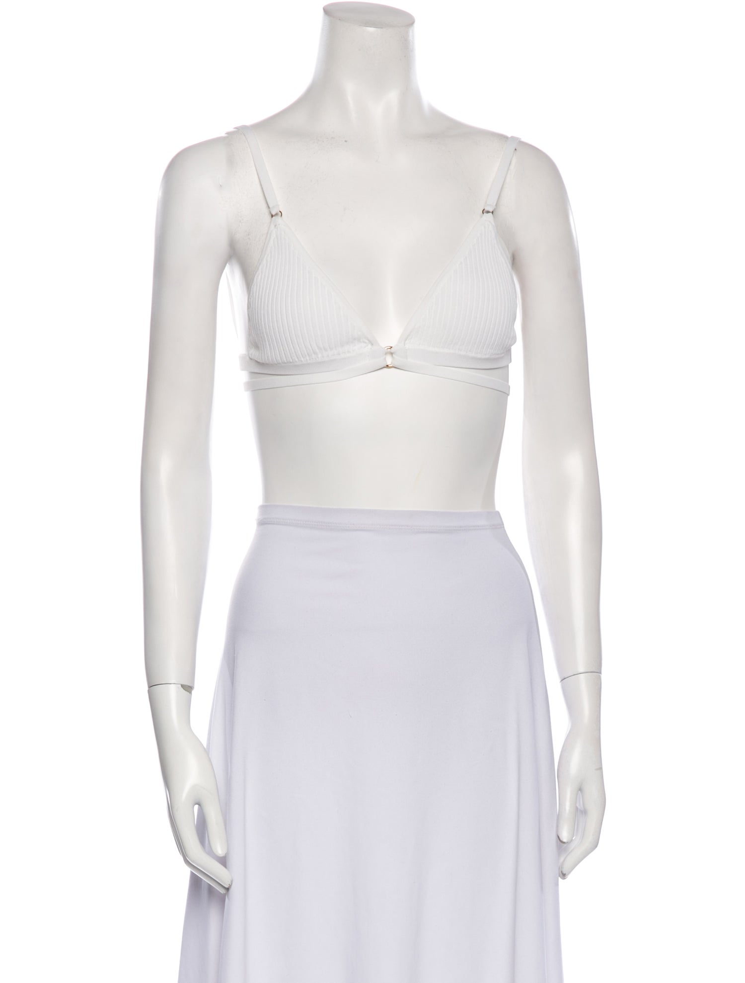 Dodo Bar Or Strapless Crop Top