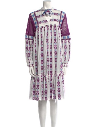 Dodo Bar Or Printed Midi Length Dress