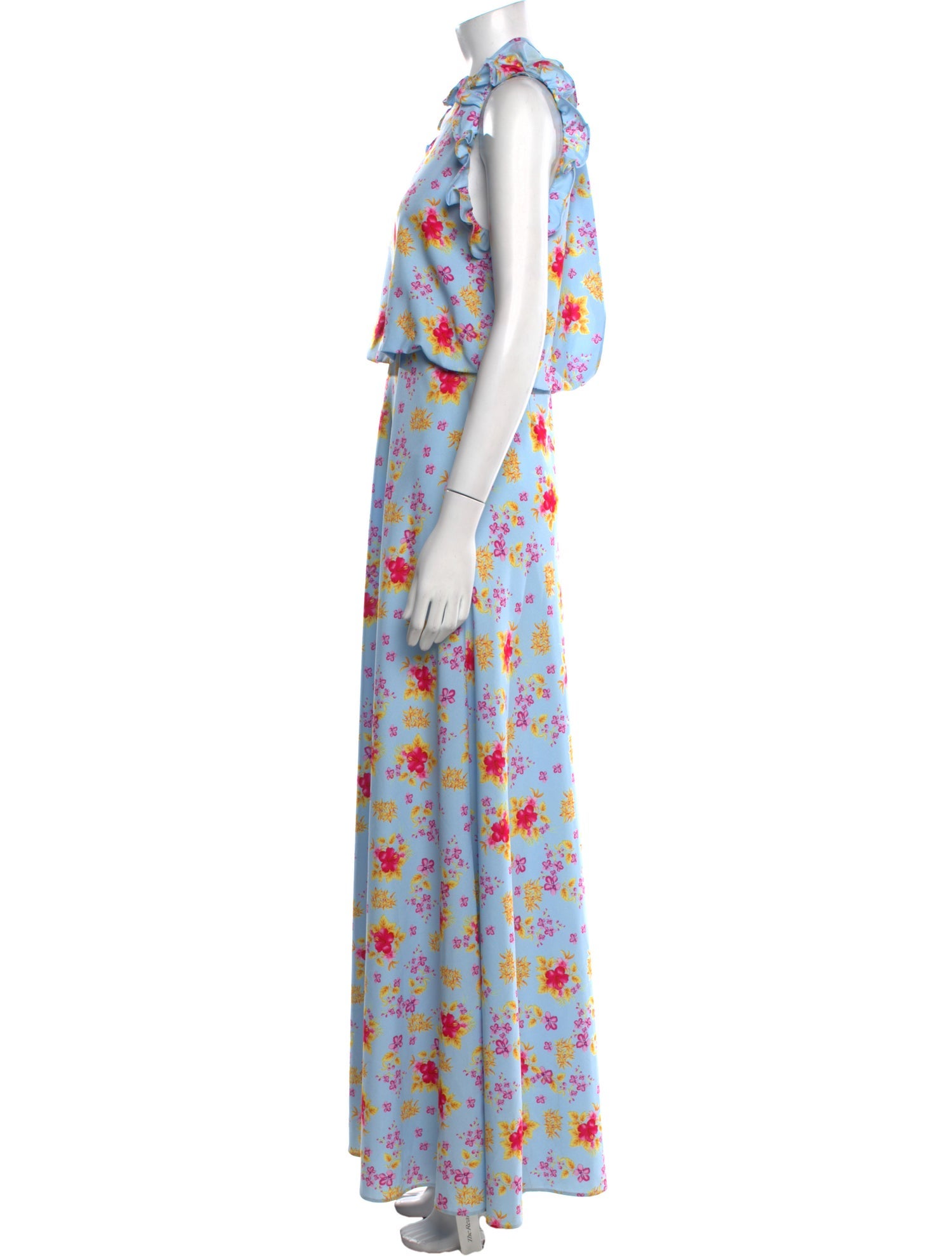 Dodo Bar Or Floral Print Long Dress