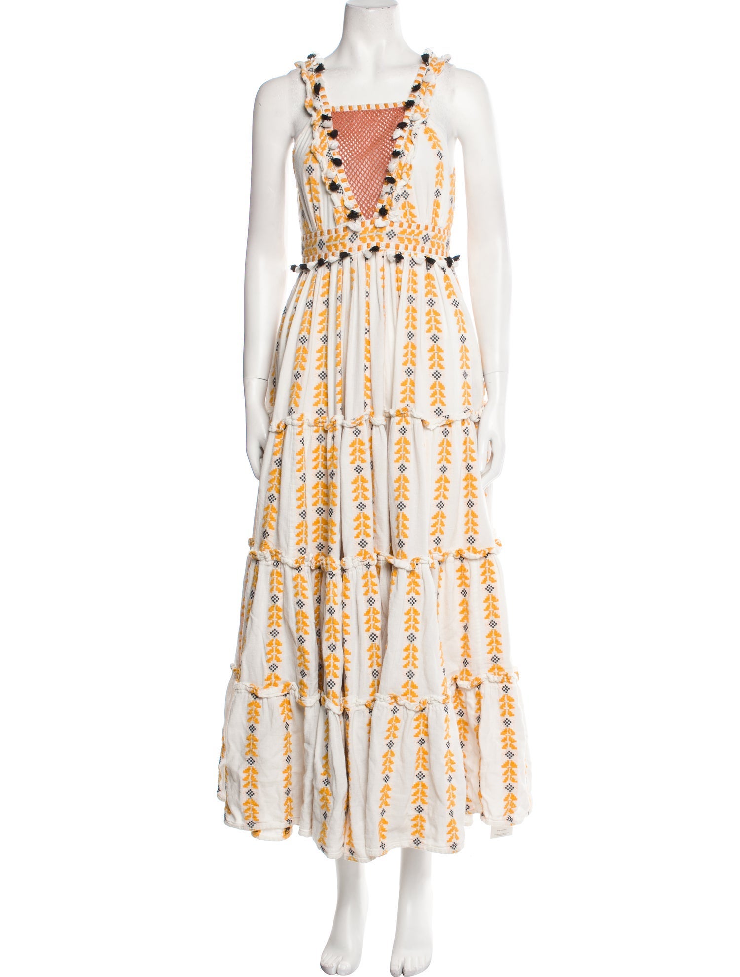 Dodo Bar Or Printed Long Dress