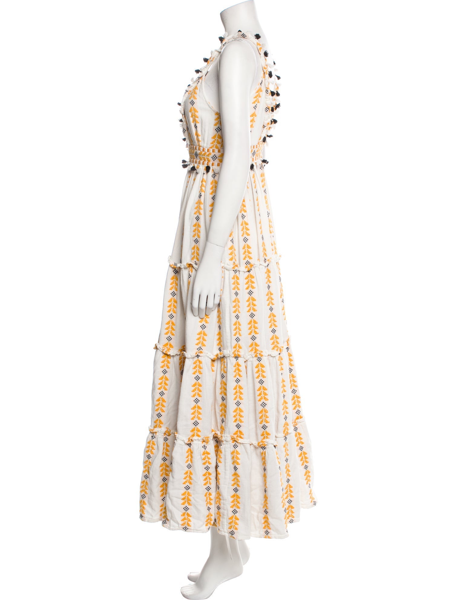 Dodo Bar Or Printed Long Dress