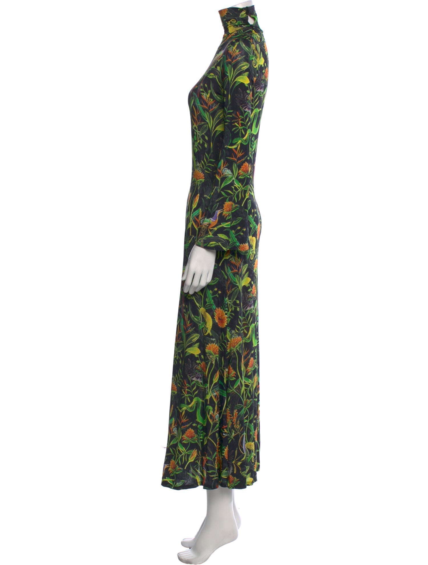 Dodo Bar Or Printed Long Dress