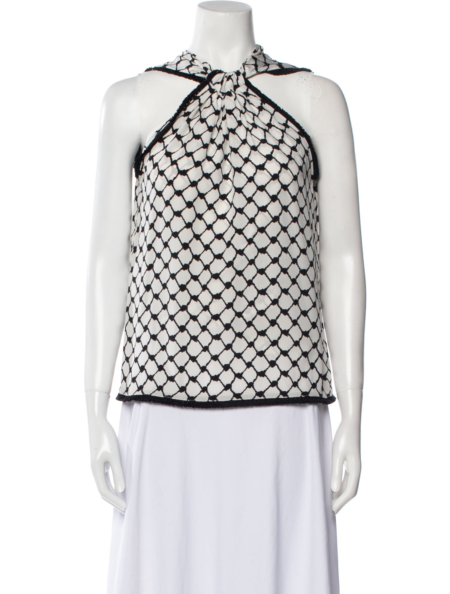 Dodo Bar Or Silk Printed Blouse