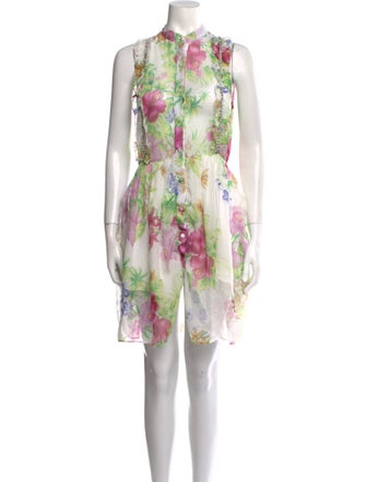 Dodo Bar Or Floral Print Mini Dress