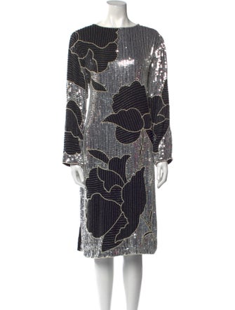 Dodo Bar Or Printed Midi Length Dress