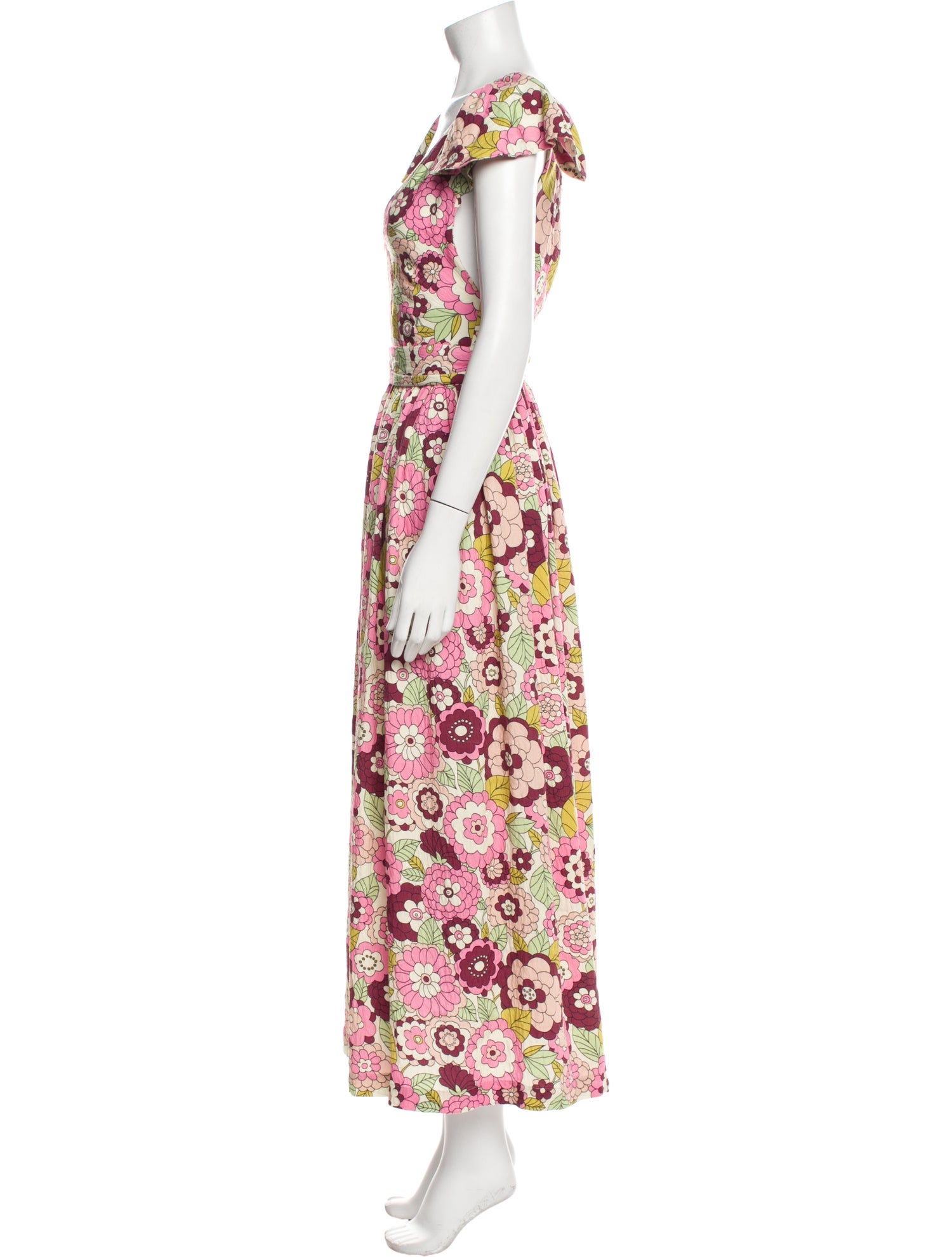 Dodo Bar Or Floral Print Long Dress
