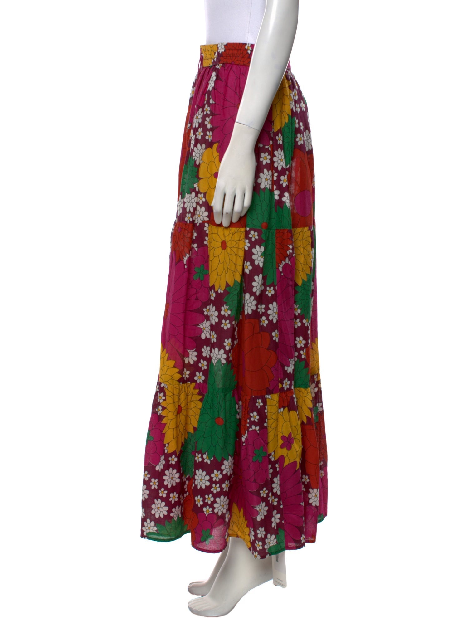 Dodo Bar Or Floral Print Midi Length Skirt