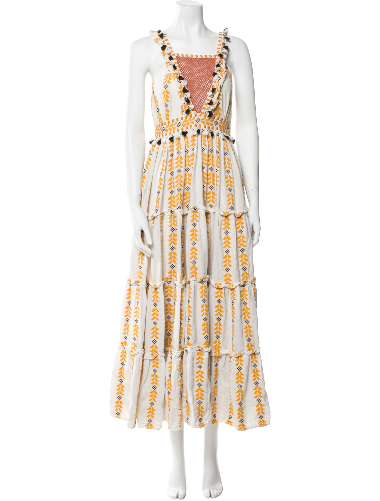Dodo Bar Or Printed Long Dress