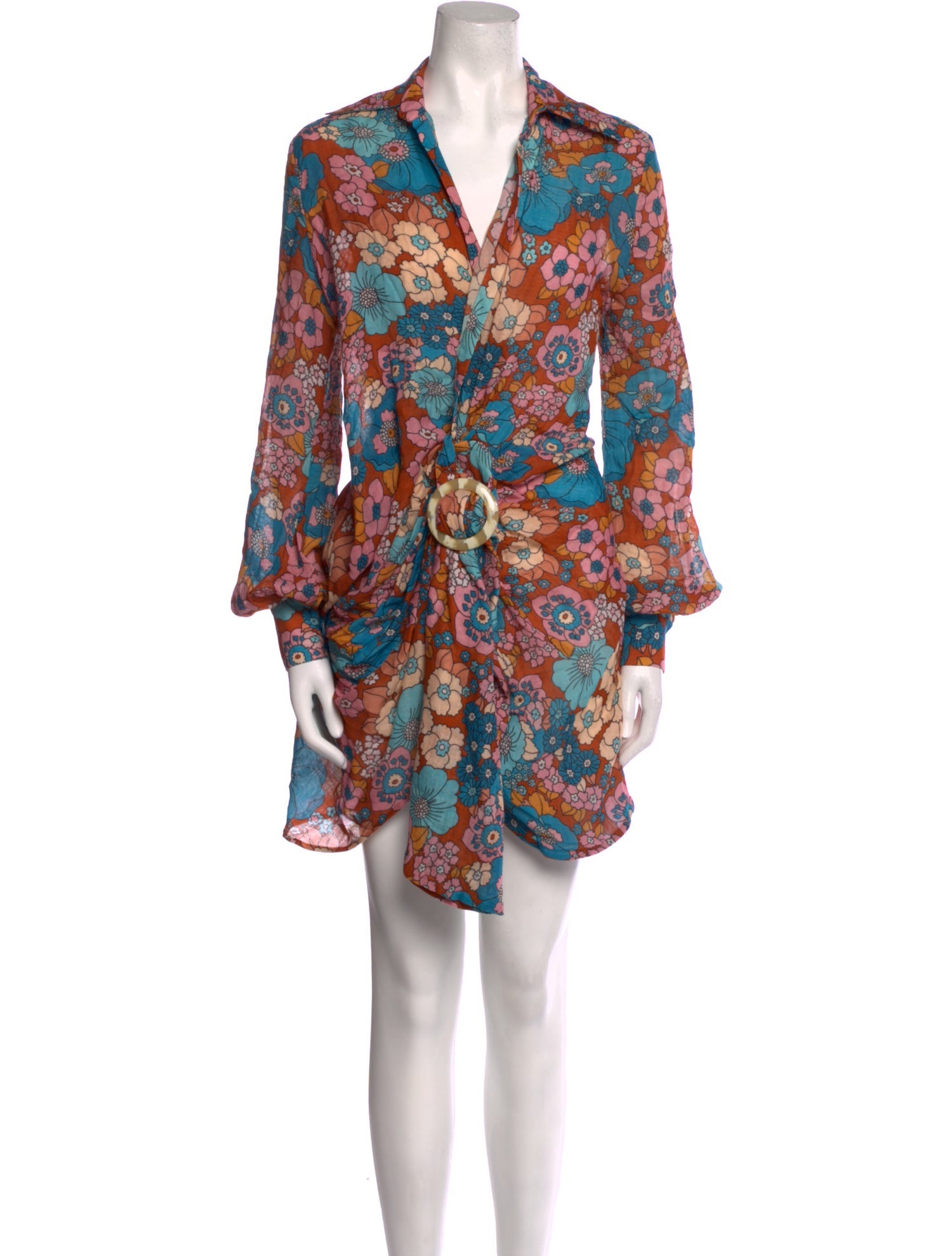 Dodo Bar Or Floral Print Knee-Length Dress