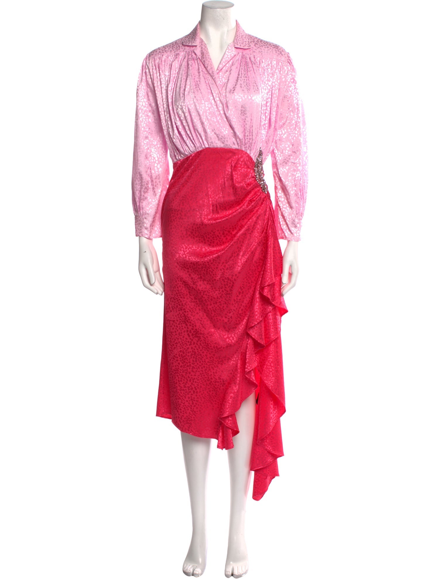 Dodo Bar Or Printed Midi Length Dress