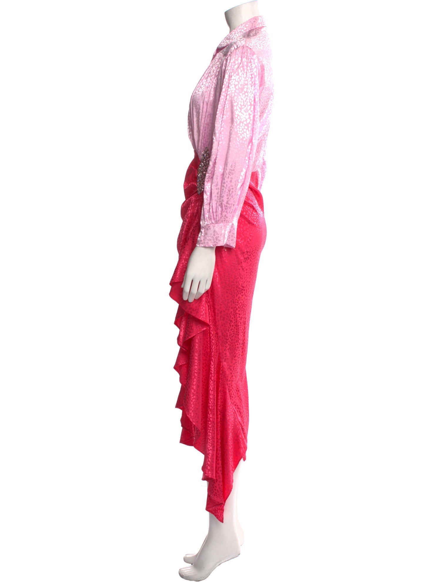 Dodo Bar Or Printed Midi Length Dress
