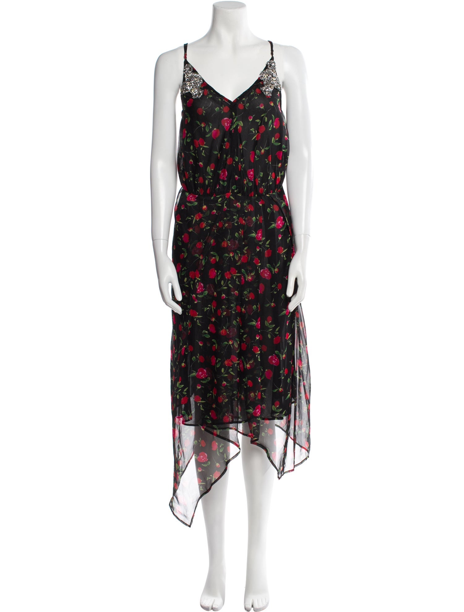 Dodo Bar Or Floral Print Long Dress