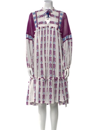 Dodo Bar Or Printed Midi Length Dress