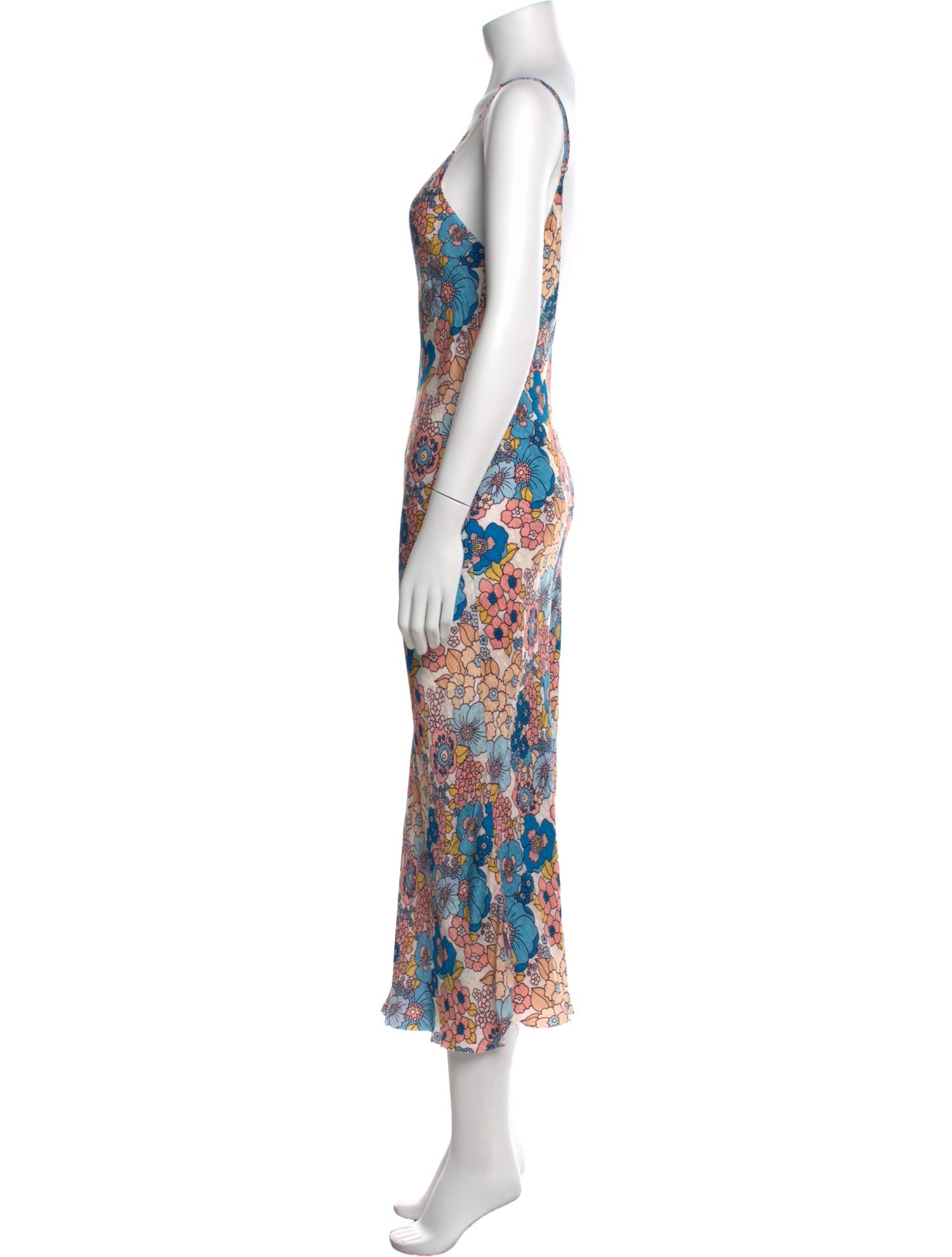 Dodo Bar Or Silk Midi Length Dress